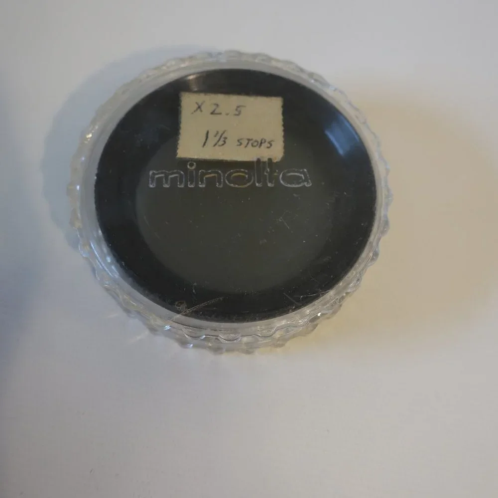 Minolta Camera Lense X 2.5 1 1/3 stops